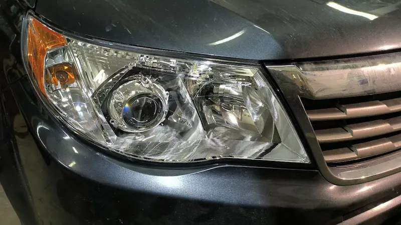 Subaru XV результат встановлення Bi-LED Львів фото